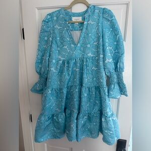 Blue Floral Tuckernuck Kenzo dress XS